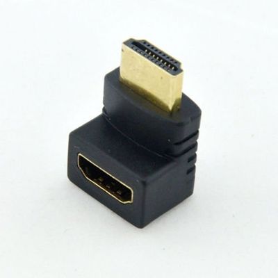 90 Degree HDMI Male to HDMI Female Adapter connecter 90 degree angle