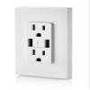 Leviton R02-T5632-0BW 15 Amp White USB & Receptacle Combination Outlet view 4