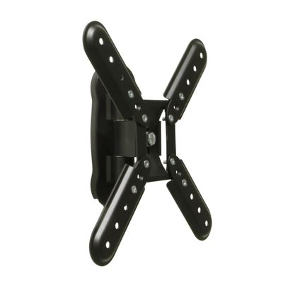 Amig - Fixed Wall Mount for Television up to 37 Inches - Maximum Weight 30 kg | Made of Black Steel | Suitable for LED, LCD, Plasma TV Screens