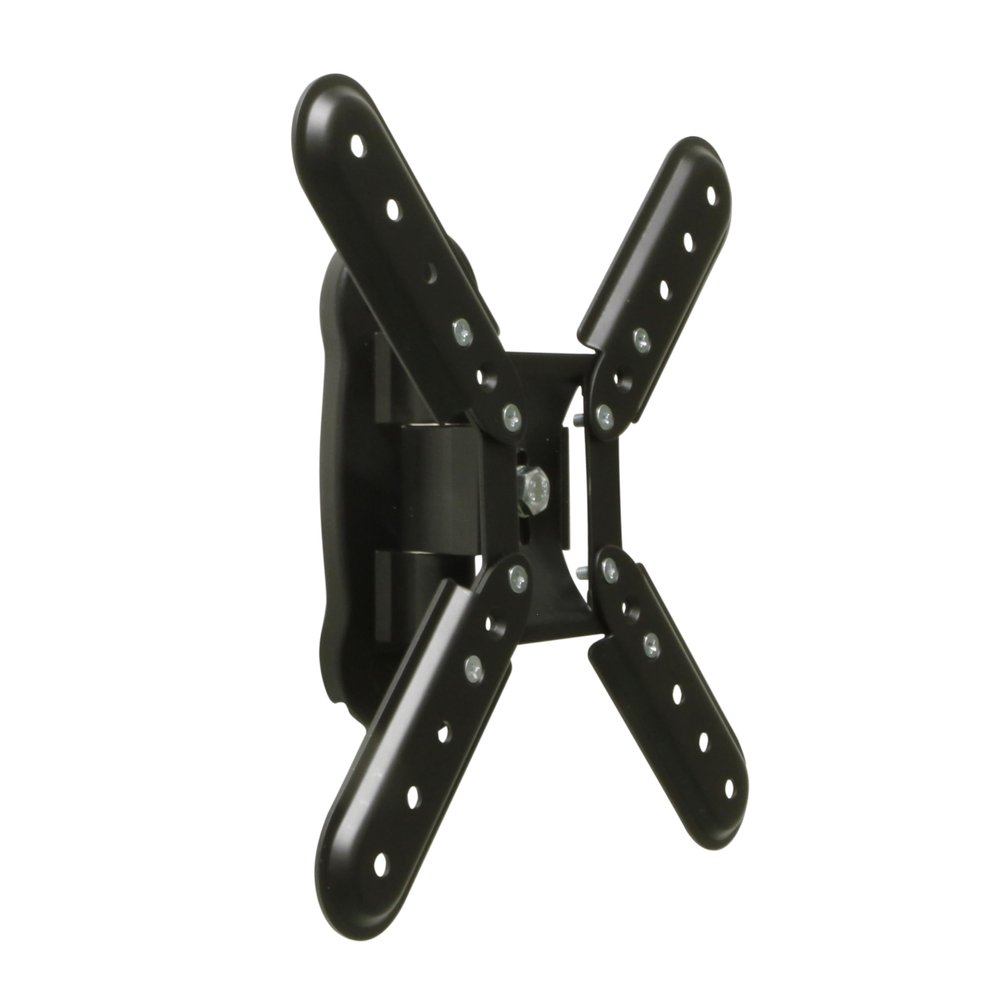 Amig - Fixed Wall Mount for Television up to 37 Inches - Maximum Weight 30 kg | Made of Black Steel | Suitable for LED, LCD, Plasma TV Screens