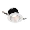 WAC Lighting R3ARWT-A827-HZWT Aether Round Wall Wash Trim with LED Light Engine Flood 50 Beam 2700K Warm White, Haze White view 1