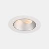 WAC Lighting R3ARWT-A827-HZWT Aether Round Wall Wash Trim with LED Light Engine Flood 50 Beam 2700K Warm White, Haze White view 2