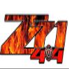 Chevy Silverado Z71 4 x 4 Firefighter 12.5" x 4" Vinyl Sticker Decal Cars Trucks Vans Walls Laptop view 1