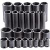 3/8" Drive 25 Piece Impact Socket Set - 6 Point view 1