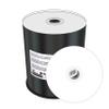 100-Pak WATERGUARD & Glossy White Inkjet Hub DIAMONDSILVER 52X 80-Min CD-R's by MediaRange view 2