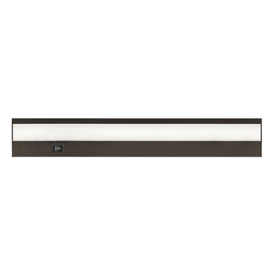 WAC Lighting BA-ACLED18-27/30BZ Duo ACLED Dual Color Option Bar in Bronze Finish; 2700K and 3000K, 18 Inches