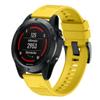 ANCOOL for Fenix 5/Fenix 6/Fenix 7 Band 22mm Silicone Watch Band for Fenix 8 47mm/Fenix 7 Pro/6 Pro/5 plus/Forerunner 935/945/955/965/Approach S62/S60/Epix Gen 2 47mm(Yellow) view 3