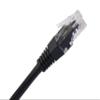 American Terminal EPC50BK Ethernet Cable, 50', Supports Cat6/Cat5e/Cat5 Standards, 550MHz, 10Gbps, RJ45 Computer Networking Cord, Black view 1