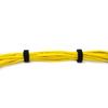 16ft x 1/2 inch Hook Loop Cable Ties Roll | ENVISIONED Multipurpose Fastening Reusable Straps | Cut-To-Length Self Gripping Fastener | Cable Management Tape (White) view 3