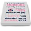 Adorable You are My Sunshine Bedtime Story Rhyme - Woodland Owl Design - Stretched Canvas Nursery Wall Art Decor - Baby Gift idea - Wooden Frame Construction - Ready to Hang 10X12 view 3