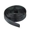 10 FT 1 1/4" 32mm Black Expandable Wire Cable Braided Sleeving Sheathing Loom Tubing US view 1