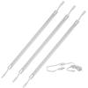 H. Bowes 3 x 16 LED Strip Kit - White Cover with Warm White Light (3,000k) - Under Cabinet Furniture 120v/110v - Dimmable - Line Voltage - Professional Grade Electrician view 1