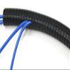 10 Feet 5/8" 16mm Split Wire Loom Conduit Polyethylene Tubing Black Color Sleeve Tube view 3