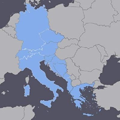 Central Europe GPS Map for Garmin Devices on microSD