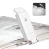 DEWENWILS Book Reading Light with Clip, USB Rechargeable Booklight (White) view 1