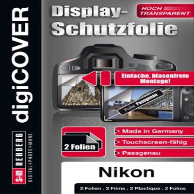 digiCOVER Display Protector for Nikon COOLPIX A300 - Transparent