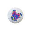 Design #7 Blue Flip Flops - Hawaiian Flip Flops and Hibiscus Flowers - DECORATIVE Glossy CERAMIC Cupboard Cabinet PULLS Dresser Drawer KNOBS view 1