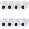 3.0 Megapixel Full HD IP Small IR Dome Camera (8 Camera Pack) view 1