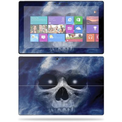MightySkins Skin Compatible with Microsoft Surface Pro (2017) 12.3" - Haunted Skull | Protective, Durable, and Unique Vinyl wrap Cover | Easy to Apply, Remove, and Change Styles | Made in The USA