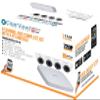 8 Cameras (4 Cams 2.0 MP & 4 Cam 1.3 MP) IP Complete Kit with PhoenixPlus08 NVR Kit view 1