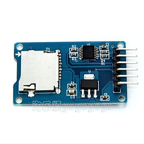 10 pcs lot mini TF card read and write SPI interface with level conversion core YS-41 Micro SD card module