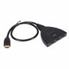 HDMI Switch 3 Port with 1080P Fixed 3FT Pigtail Cable Supports 3D, HD Audio view 2