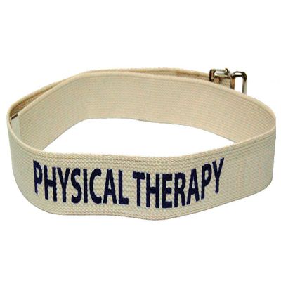 Kinsman Enterprises 80735 Department Labeled Gait Belt, Physical Therapy, 2" Width, 60" Length, 8 Natural