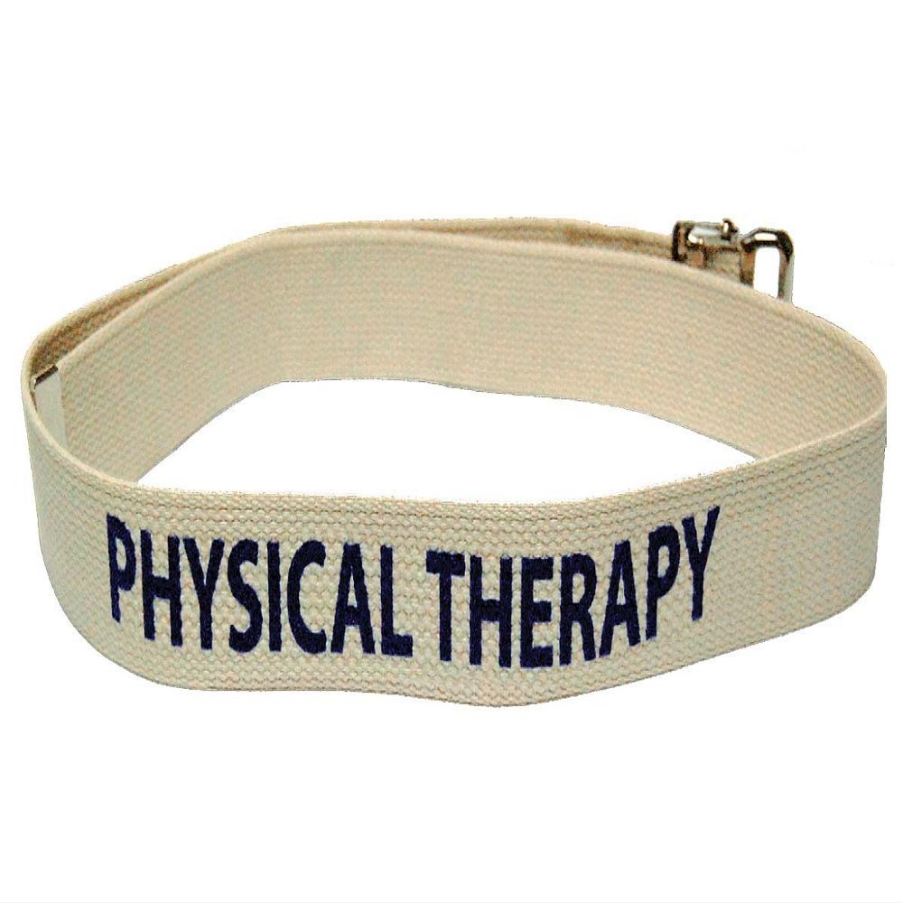 Kinsman Enterprises 80735 Department Labeled Gait Belt, Physical Therapy, 2" Width, 60" Length, 8 Natural