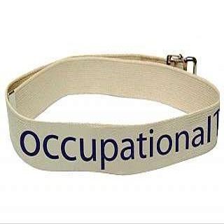 Kinsman Enterprises 80724 Department Labeled Gait Belt, Occupational Therapy, 2" Width, 54" Length, 8 Natural