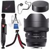 Sigma 12-24mm f/4 DG HSM Art Lens for Nikon F #205955 + Lens Pen Cleaner + Microfiber Cleaning Cloth + Lens Capkeeper + Deluxe Cleaning Kit + Flexible Tripod Bundle (International Model No Warranty) view 1