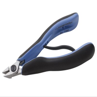 Pliers - Lindstrom RX-7392 Stubby Nose Oblique Ergo Handle