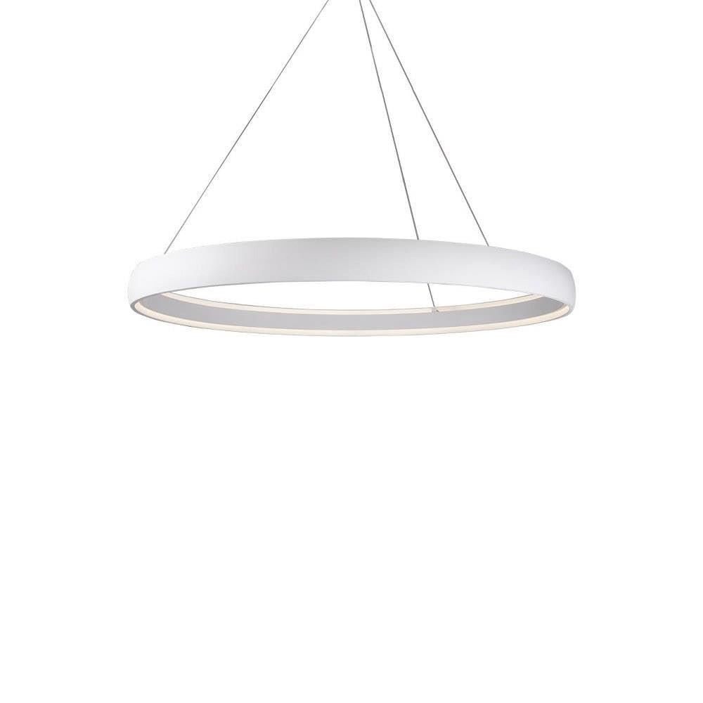 Kuzco Lighting Halo - 118W LED Pendant-4.25 Inches Tall and 52 Inches Wide-White Finish