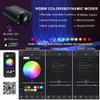 AMKI 16W RGBW Fiber Optic Curtain Light Kit, 300 Strands Flash Point Waterfall Curtain Lights Kit with Sound Smart App Control 0.04in/1mm 6.5ft/2m Fiber Optic Cable for Home Window Decor view 3