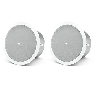 JBL Professional Control 19CST 8-Inch Ceiling Subwoofers, with Transformer Taps, Sold as Pair,White