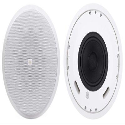 JBL Professional Control 226C/T 6.5-Inch Coaxial Ceiling Loudspeaker with High-Frequency Compression Driver and Multi-Tap Transformer, Sold as Pair, White