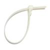 Bulk Hardware BH05932 Releasable Cable Tie, 3.6 x 100mm (3/32 inch x 4 inch) - White, Pack of 100 view 1