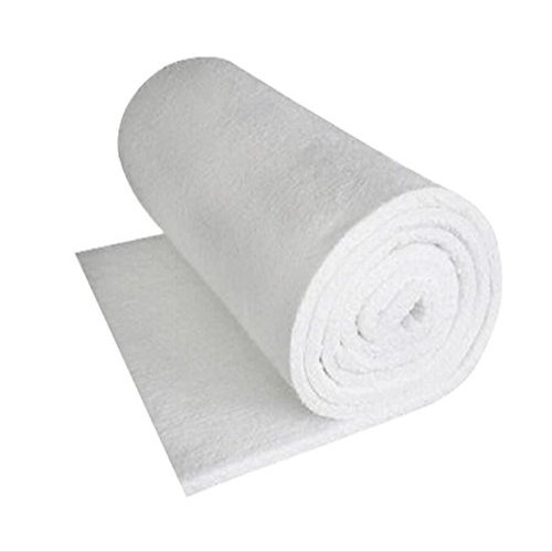 PMC Supplies LLC INSWOOL-HP Insulation Blanket 1" x 24" x 2.5' (5 Sq. Ft.) for 4 Kg Propane Melting Casting Furnace