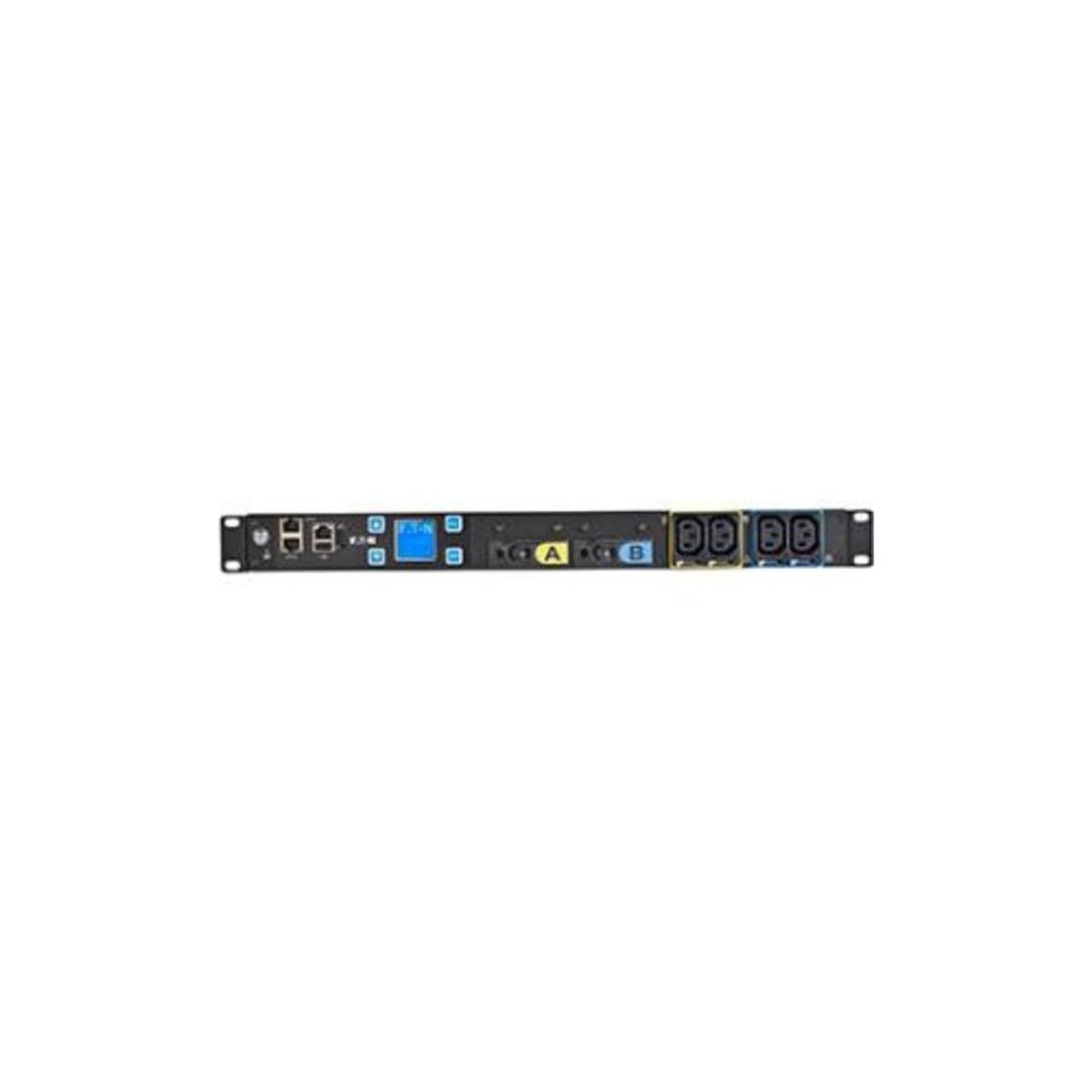 Eaton Electrical - EMIT05-10 - Eaton ePDU Metered EMIT05-10 16-Outlet PDU - NEMA L6-30P - 16 x IEC 60320 C13-230 V AC - 5760 W - Network (RJ-45) - 1U - Horizontal