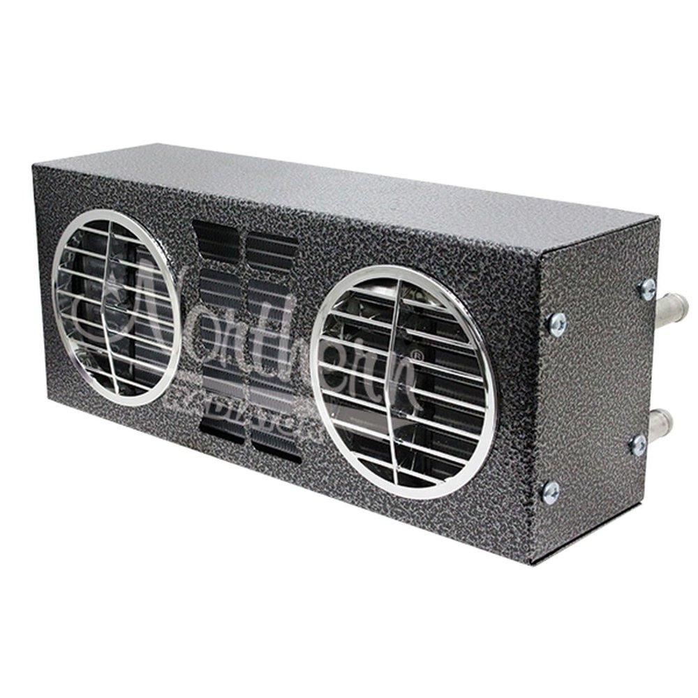 24V 30,000 BTU High-Output Auxiliary Heater - 16 x 6.5 x 9 - Northern Radiator