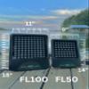Hydro Glow LED White Flood Light - IP66 Waterproof, 6,000 Lumens, 120 Beam Angle, Salt-Spray Rated for Docks & Outdoor Use (50 Watts) view 2