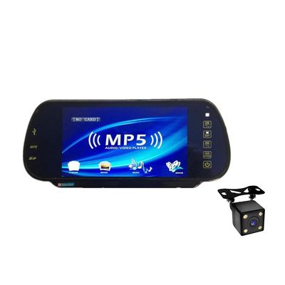 7 inch MP5 Rear View Mirror Car LCD Monitor Screen with Back Camera Universal Mirror Monitor for Car SUV Van Truck