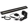 13 Inch LED Under Cabinet Lighting, 12V 5W Ultra-Thin Plug-in Under Cabinet Light, Dimmable Warm White 3000K, CRI90 LED Under Counter Light for Kitchen, Shelf, Workbench, Cupboard view 1
