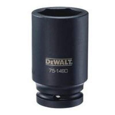 Stanley Tools DWMT75149OSP Deep Impact Socket, 35 mm, 3/4 in Drive, 6 Points, CR-440 Steel, Black Oxide