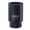 Stanley Tools DWMT75149OSP Deep Impact Socket, 35 mm, 3/4 in Drive, 6 Points, CR-440 Steel, Black Oxide view 1