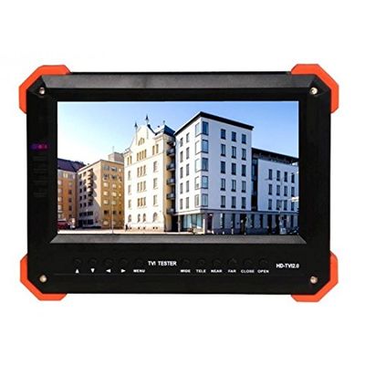 7 CCTV security cameras test monitor