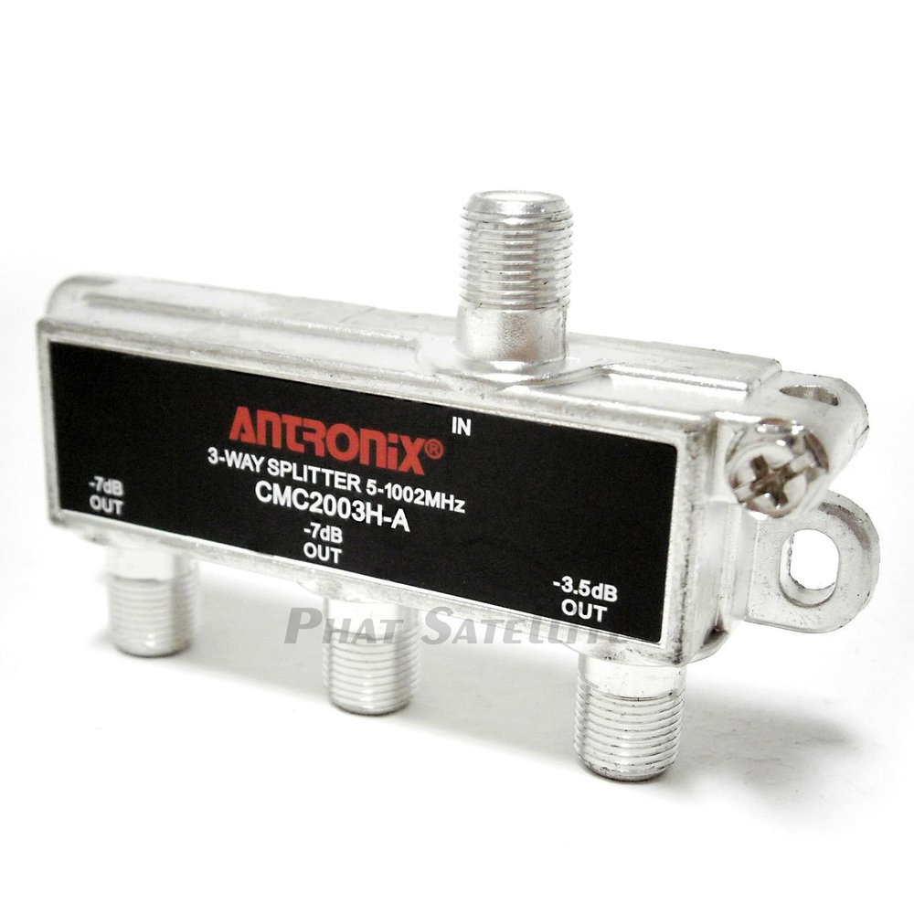 Coaxial Cable Splitter (2 Pack)