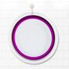 Suplove Travel Portable Foldable wash Basin Plastic Bucket Laundry Basin (Purple) view 4