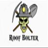 3 - Roof Bolter Coal Miner Skull 1 1/2" x 3" Hard Hat Stickers H407 view 1