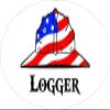 3 - Logger Hard Hat/Helmet Stickers 1 1/2" x 3" H262 view 1