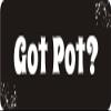 1080 Graphics 3 - Got Pot 1 1/4" x 3" Hard Hat Biker Helmet Stickers Bs172 view 1